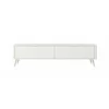 Comoda TV Lante RTV200-2D, 200x38x51.2 cm, MDF, Alb picture - 2