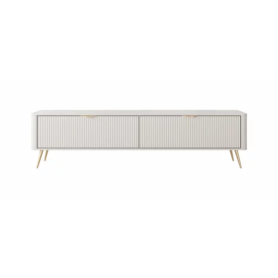 Comoda TV Lante RTV200-2D, 200x38x51.2 cm, MDF, Beige picture - 2