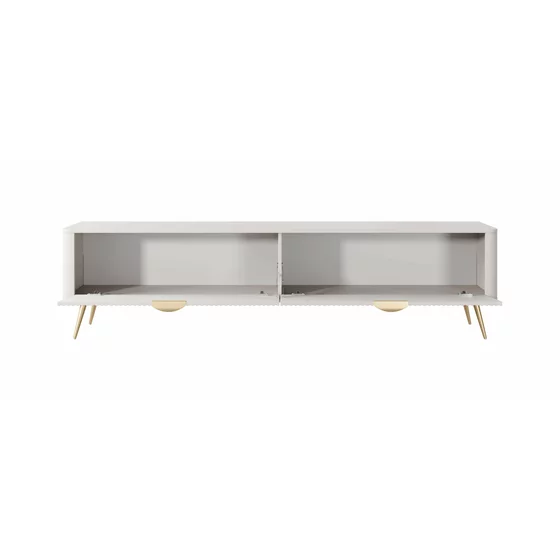 Comoda TV Lante RTV200-2D, 200x38x51.2 cm, MDF, Beige picture - 3