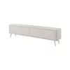 Comoda TV Lante RTV200-2D, 200x38x51.2 cm, MDF, Beige picture - 4
