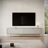 Comoda TV Lante RTV200-2D, 200x38x51.2 cm, MDF, Beige picture - 1