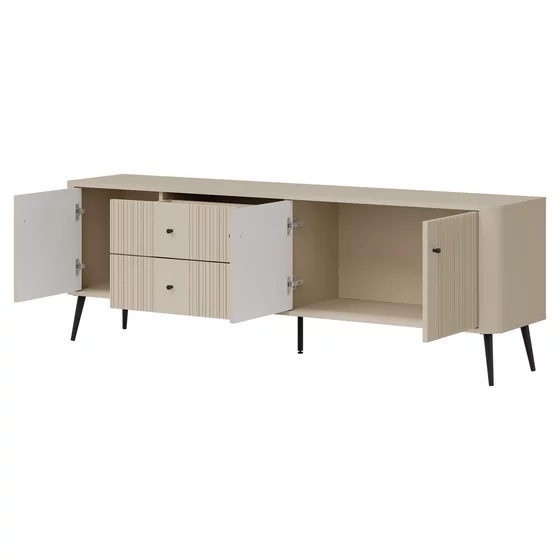 Comoda TV Larnaca VG02, 183x40x61 h cm, Pal Melaminat/MDF - Casmir picture - 3