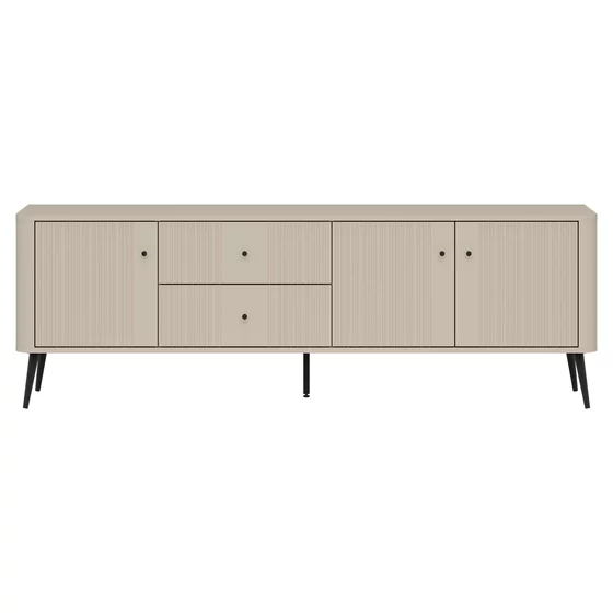 Comoda TV Larnaca VG02, 183x40x61 h cm, Pal Melaminat/MDF - Casmir picture - 1