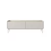 Comoda TV Level, 153-2D, 153x38x50.2 cm, MDF, Beige picture - 1