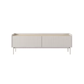 Comoda TV Level, 153-2D, 153x38x50.2 cm, MDF, Beige