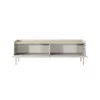 Comoda TV Level, 153-2D, 153x38x50.2 cm, MDF, Beige picture - 2