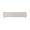 Comoda TV Level, 181-2D, 181x38x50.2 cm, MDF, Beige picture - 1
