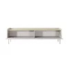 Comoda TV Level, 181-2D, 181x38x50.2 cm, MDF, Beige picture - 2
