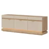 Comoda TV Milton ML01, 163.5x40.5x58.5 h cm, Pal Melaminat/MDF, Stejar Cremona/Casmir picture - 1