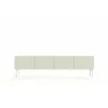 Comoda TV Muti 4 Usi, 195.2x39.8x51.2 h cm, Riflaj MDF, Casmir picture - 1