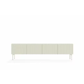 Comoda TV Muti 4 Usi, 195.2x39.8x51.2 h cm, Riflaj MDF, Casmir