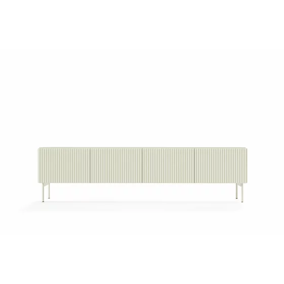 Comoda TV Muti 4 Usi, 195.2x39.8x51.2 h cm, Riflaj MDF, Casmir picture - 1