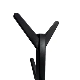 Cuier Hol Tip Pom - Treestan - 60x60x175 cm, Lemn, Negru