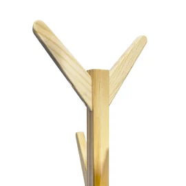 Cuier Hol Tip Pom - Treestan - 60x60x175 cm, Lemn, Stejar Natur