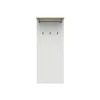 Cuier Loksa, 59x30x143.5 cm, Pal Melaminat, Pin Alb/ Stejar Gradson picture - 1