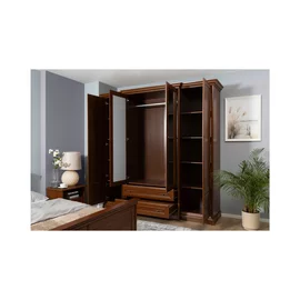 Dormitor Kent, 4 piese, Castan