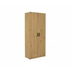 Dulap 2 Usi Cu Polite Malta SL 111, 80x43.6x190 cm, Pal Melaminat picture - 1