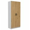 Dulap 2 Usi Cu Polite Malta SL 111, 80x43.6x190 cm, Pal Melaminat picture - 4