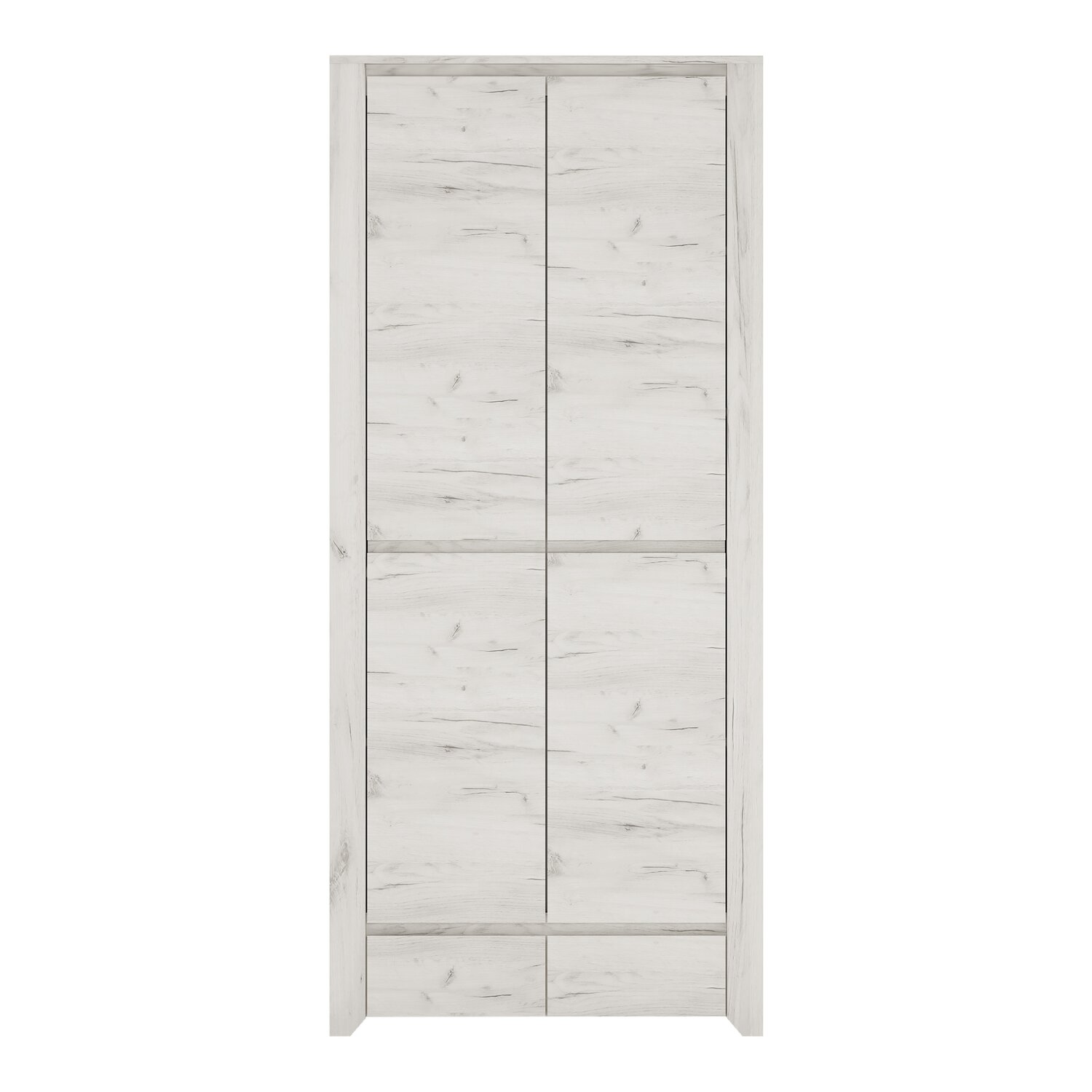 Dulap Angel Cu 2 Usi + 2 Sertare, TYP 20, 84x58.2x190.5 h cm, Pal