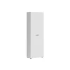 Dulap cu o usa Neno, 60x32x179 h cm, Pal Melaminat, Alb Mat picture - 1