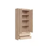 Dulap cu polite, Kaspian REG2D2S, 90x40.5x200.5 h cm, Pal Melaminat picture - 4