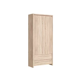 Dulap cu polite, Kaspian REG2D2S, 90x40.5x200.5 h cm, Pal Melaminat
