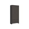 Dulap cu polite, Kaspian REG2D2S, 90x40.5x200.5 h cm, Pal Melaminat picture - 3