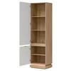 Dulap Cu Polite Milton ML07, 54.5x40.5x193.5 h cm, Pal Melaminat/MDF,  Stejar Cremona/Casmir picture - 2