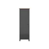 Dulap de Hol Hesen REG1D/20/7,  66x41x201 h cm, Grafit/Stejar Artisan picture - 1