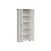 Dulap De Hol Loksa, 2 Usi, 85x37x200.5 cm, Pal Melaminat, Pin Alb/ Stejar Gradson picture - 3
