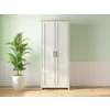 Dulap De Hol Loksa, 2 Usi, 85x37x200.5 cm, Pal Melaminat, Pin Alb/ Stejar Gradson picture - 4