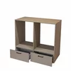 Dulap Dublu Pentru Masina De Spalat Rufe/Uscator, Rosa, 132x67x117, Pal Melaminat, Beige Congo picture - 4