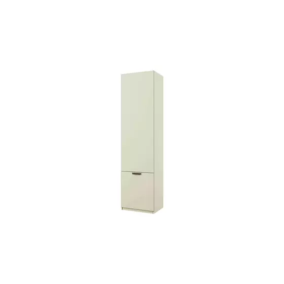 Dulap Modern 2D/52, 52x40x200 cm, Ecru/Stejar Navarra picture - 1