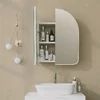Dulap suspendat pentru baie cu oglinda Hope, 60x14x70 cm - Alb picture - 2