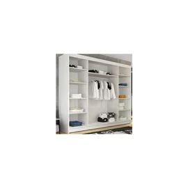 Dulap Usi Culisante Aston VI,  250x58x215 cm, Stejar Sonoma