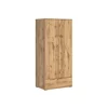 Dulap Zele SZF2D1S, 90.5x56.5x195 cm, Pal Melaminat, Stejar Wotan picture - 1