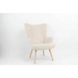 Fotoliu Angel, 69x75x96 cm, Stofa, Beige