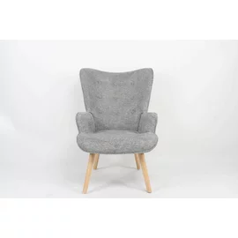 Fotoliu Angel, 69x75x96 cm, Stofa, Gri