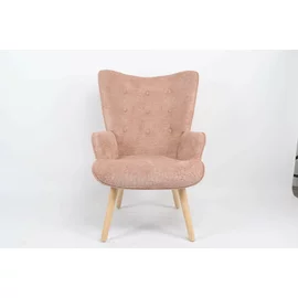 Fotoliu Angel, 69x75x96 cm, Stofa, Roz