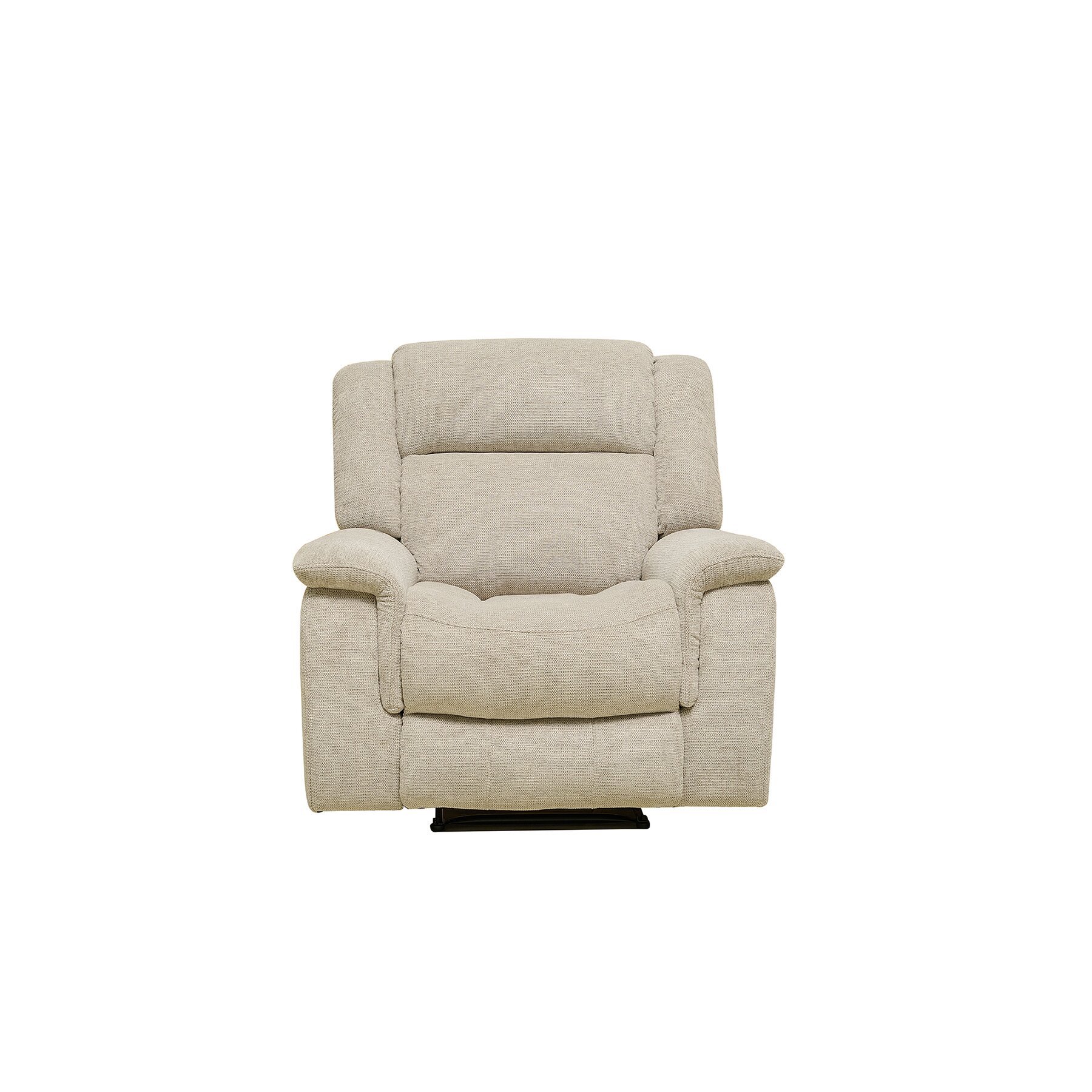 Fotoliu cu Recliner Carole, 106x101x101 cm, Stofa, Beige