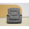Fotoliu cu Recliner Carole, 106x101x101 cm, Stofa, Gri picture - 4