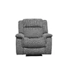 Fotoliu cu Recliner Carole, 106x101x101 cm, Stofa, Gri picture - 1