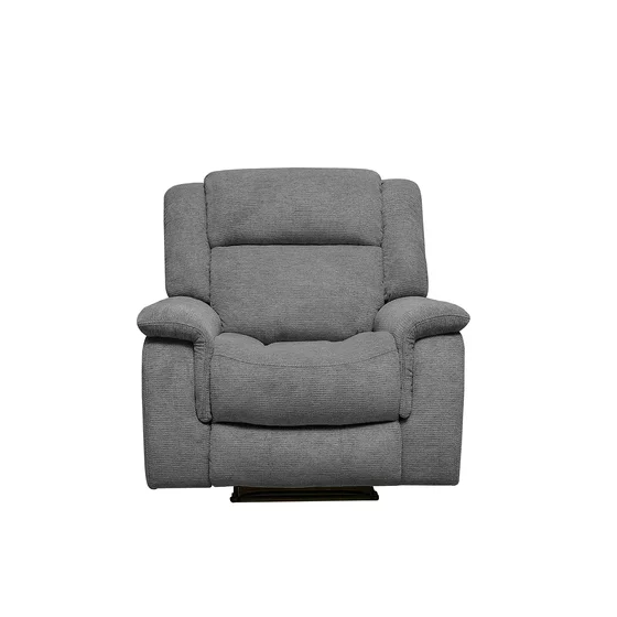 Fotoliu cu Recliner Carole, 106x101x101 cm, Stofa, Gri picture - 1
