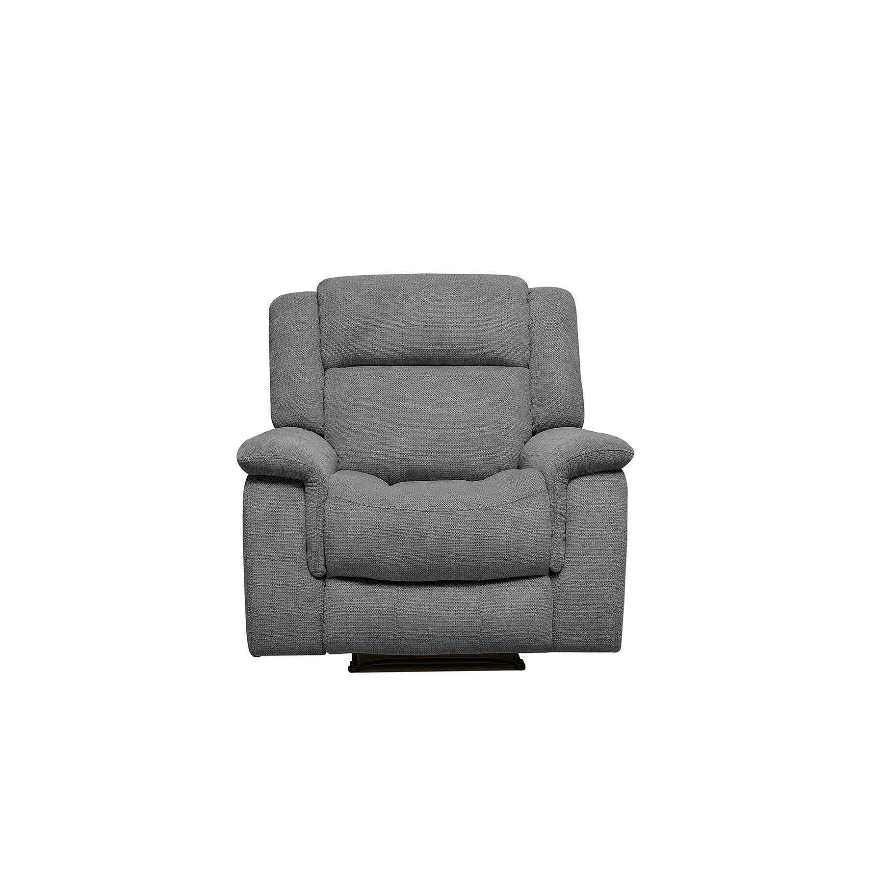 Fotoliu cu Recliner Carole, 106x101x101 cm, Stofa, Gri