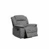 Fotoliu cu Recliner Carole, 106x101x101 cm, Stofa, Gri picture - 2