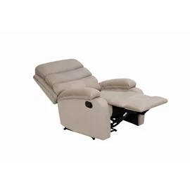 Fotoliu cu Recliner Denton, 78x94x103 cm,  Stofa, Beige