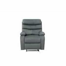 Fotoliu cu Recliner Denton, 78x94x103 cm,  Stofa, Gri