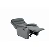 Fotoliu cu Recliner Denton, 78x94x103 cm,  Stofa, Gri picture - 2