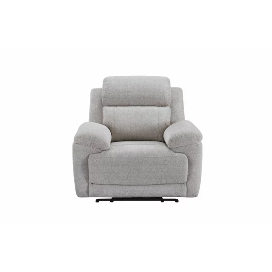 Fotoliu cu Recliner Electric Herbert, 107x94x103 cm,  Stofa, Beige picture - 2