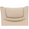 Fotoliu cu Recliner Electric Notos, 72x83-160x116 cm, Piele Sintetica, Beige picture - 8